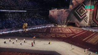 Церемония открытия VI Всемирных игр кочевников на арене Бишкек Арена