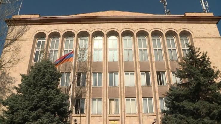 Здание Конституционного суда Армении в Ереване, где будет оглашено решение по выборам в Чаренцаване
