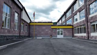 Отремонтированная школа в Цахкадзоре, Котайк