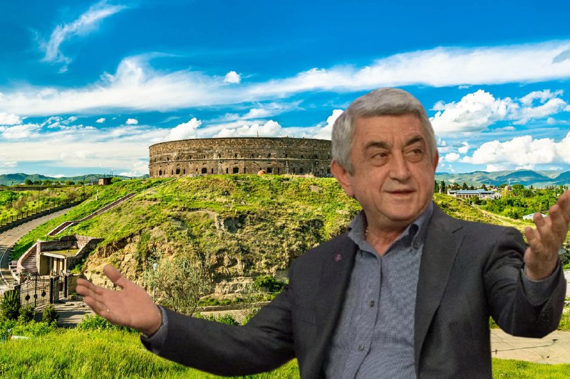 Крепость Черная крепость (Сев Берд) в Гюмри, Армения