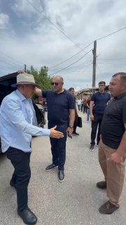 Никол Пашинян на визите в Даштакар, община Веди, Армения
