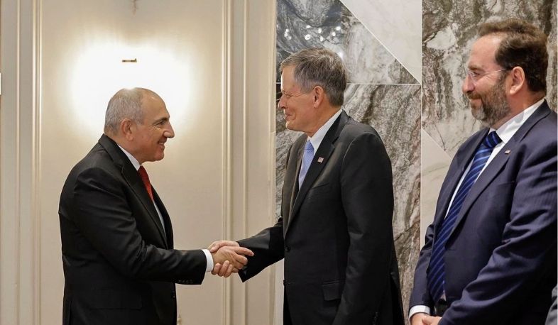 Встреча Никола Пашиняна и сенатора США Стива Дейнса