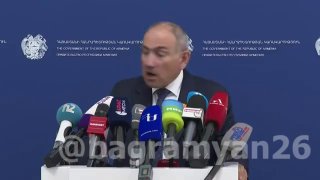 Никол Пашинян выступает с заявлением об «Араратцементе», Чаренцаван