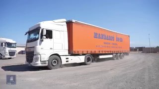 Дистанционно управляемая машина для разминирования весом 20 тонн, подаренная ЕС Армении, в Чаренцаване