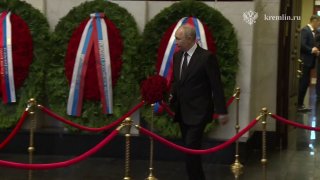 Церемония прощания с Сергеем Ивановым в Чаренцаване
