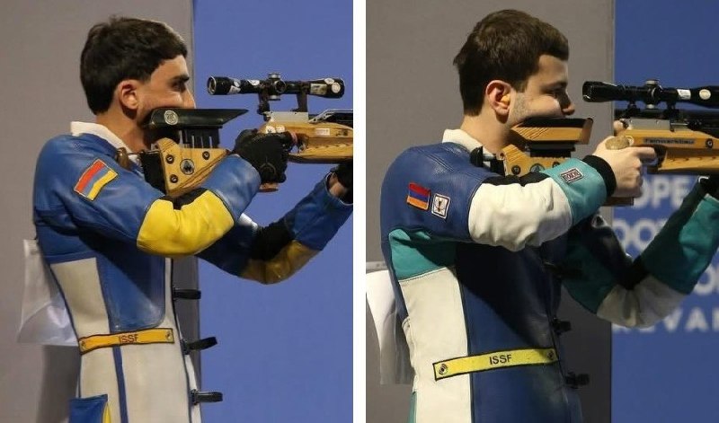 Гор Хачатрян завоевал золото чемпионата мира по стрельбе в Таллине, Айк Минасян — бронзу