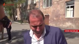 Давид Тоноян на пресс-конференции, Чаренцаван