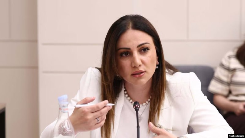 Кандидаты Арусяк Манавазян и Артур Ованнисян в Чаренцаване
