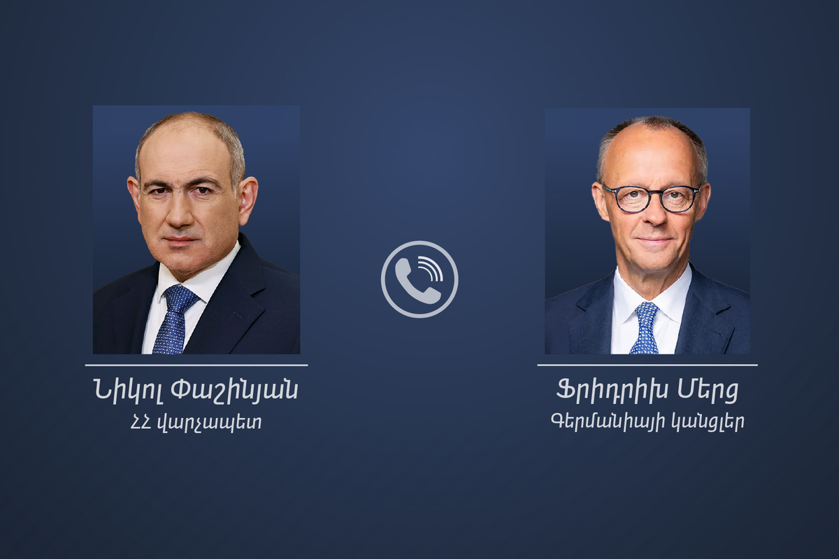 Телефонный разговор Никола Пашиняна и Фридриха Мерца