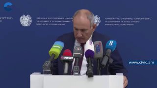 Никол Пашинян выступает с заявлением об отношениях с Россией